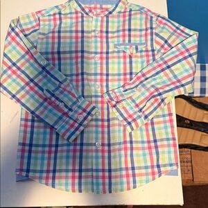 Little boys multi colored shirt